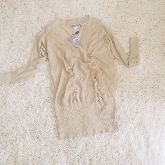 Gold Tunic Size S New with Tags - Picture 4 of 4